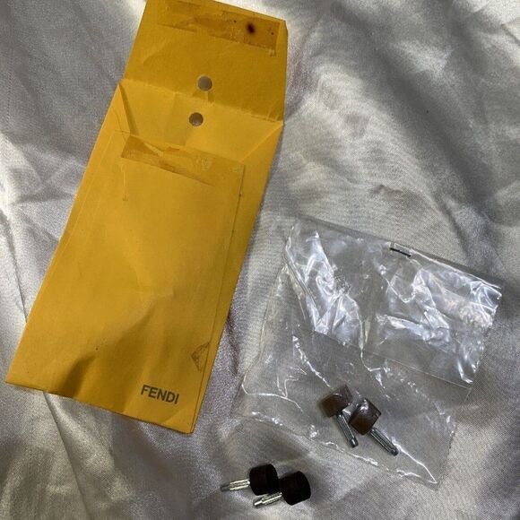Fendi Heel Tip Replacements Lot 2 - Picture 1 of 1